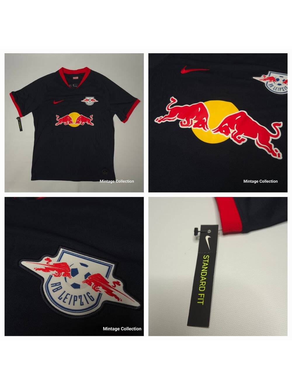 NEW NIKE RED BULL RB LEIPZIG 2020 FOOTBALL SOCCER AWAY JERSEY #11 WERNER SIZE L